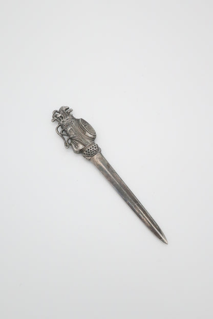 Silver Golf Bag Letter Opener