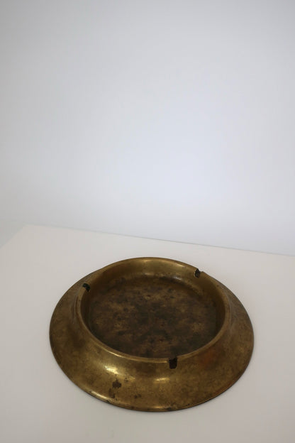 Brass Round Ashtray