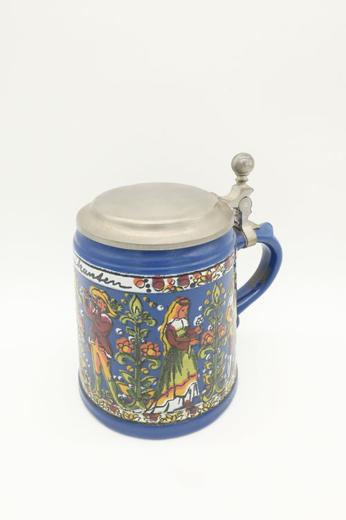Hand Painted German Beer Stein