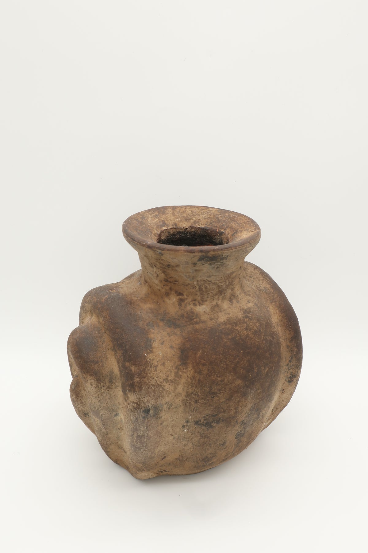 Antique Terracotta Pottery Vessel