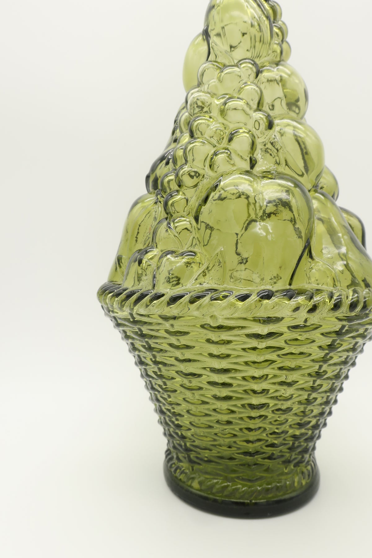 Empoli Green Basket Decanter