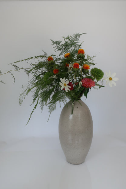 Ceramic Beige Large Vase