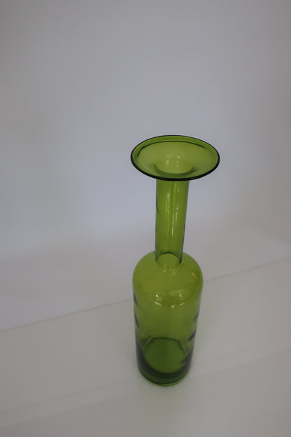 Holmegaard Otto Braur Danish Green Vase