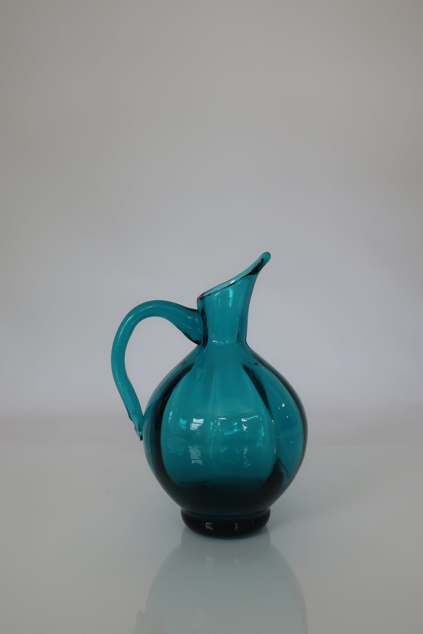 Rainbow Teal Pitcher