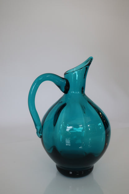 Rainbow Teal Pitcher