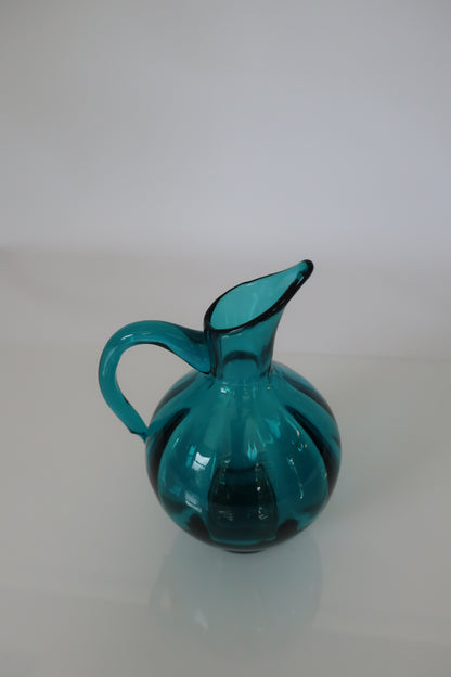 Rainbow Teal Pitcher