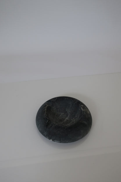 Italian Black Marble Ashtray