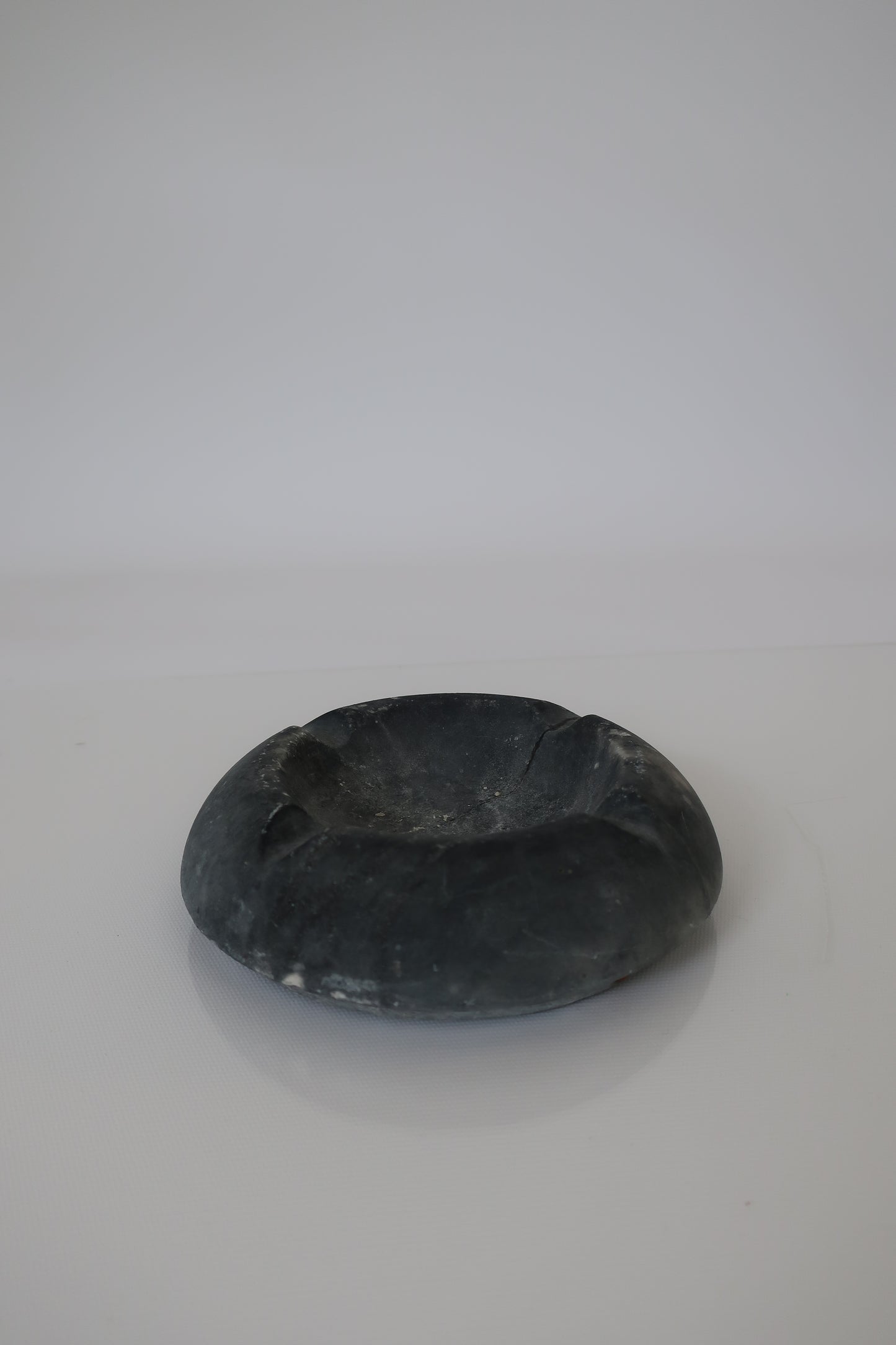 Italian Black Marble Ashtray