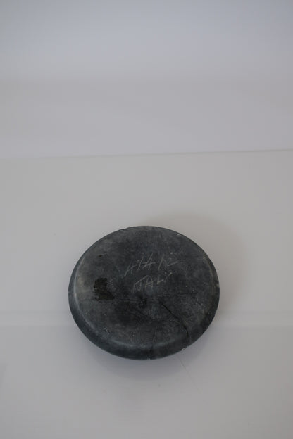 Italian Black Marble Ashtray