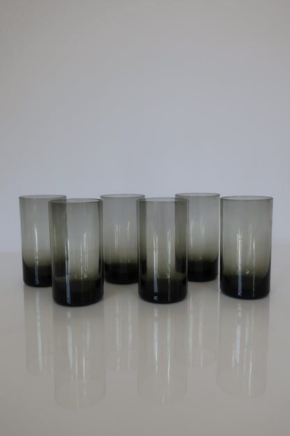 Smokey Olive Highball Tumblers