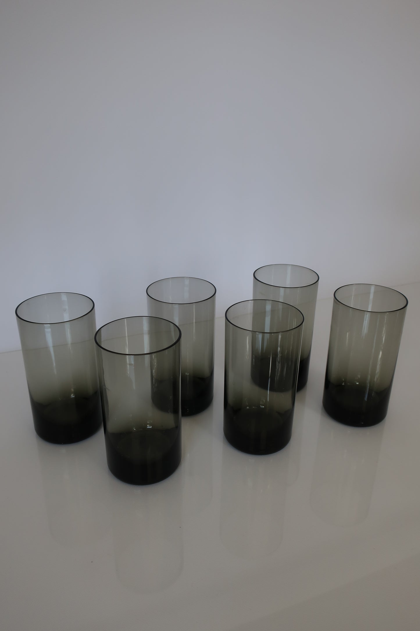 Smokey Olive Highball Tumblers