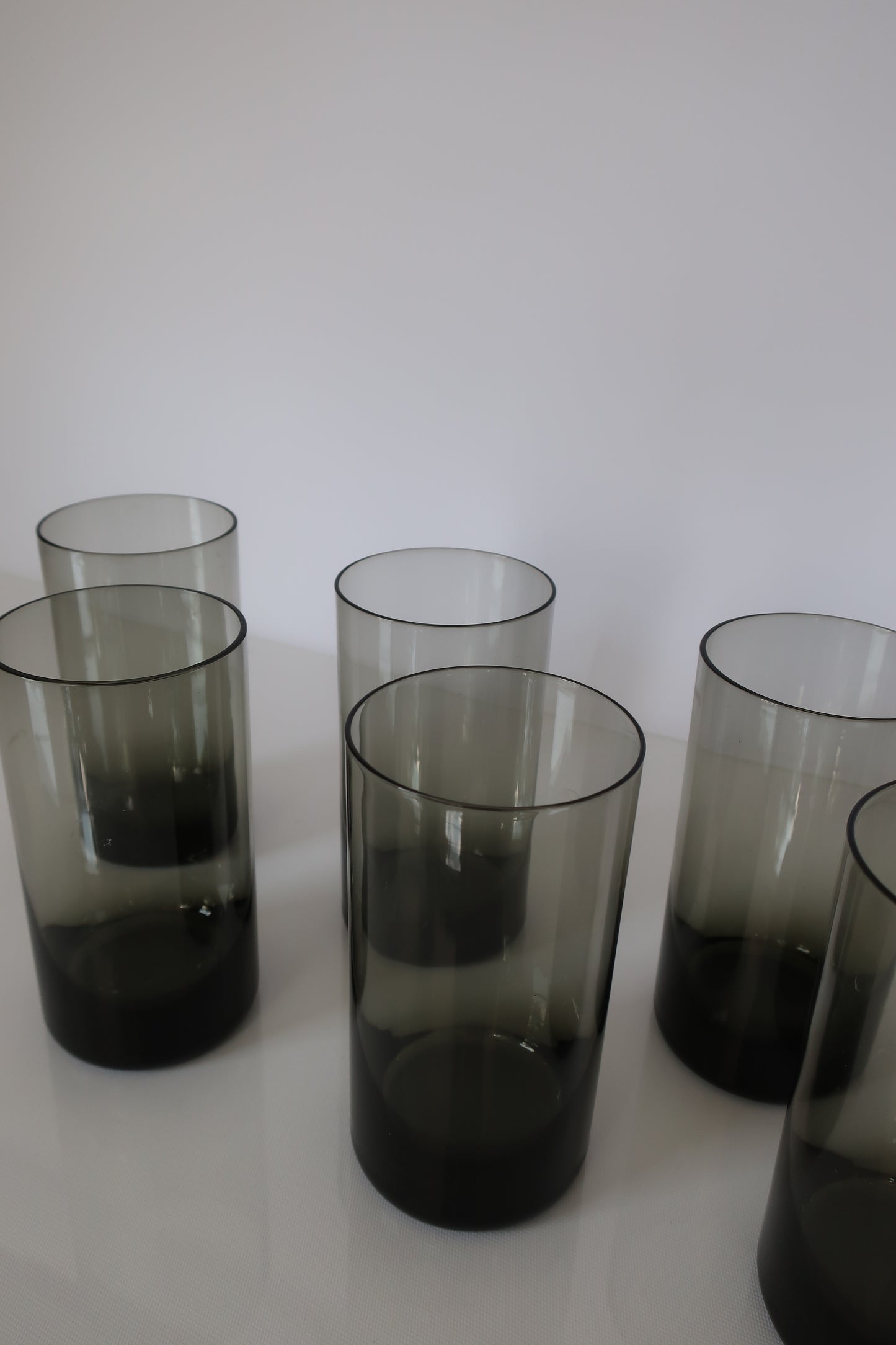 Smokey Olive Highball Tumblers