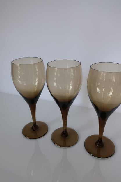 Brown Wine Glasses