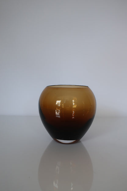 Brown Amber Vase