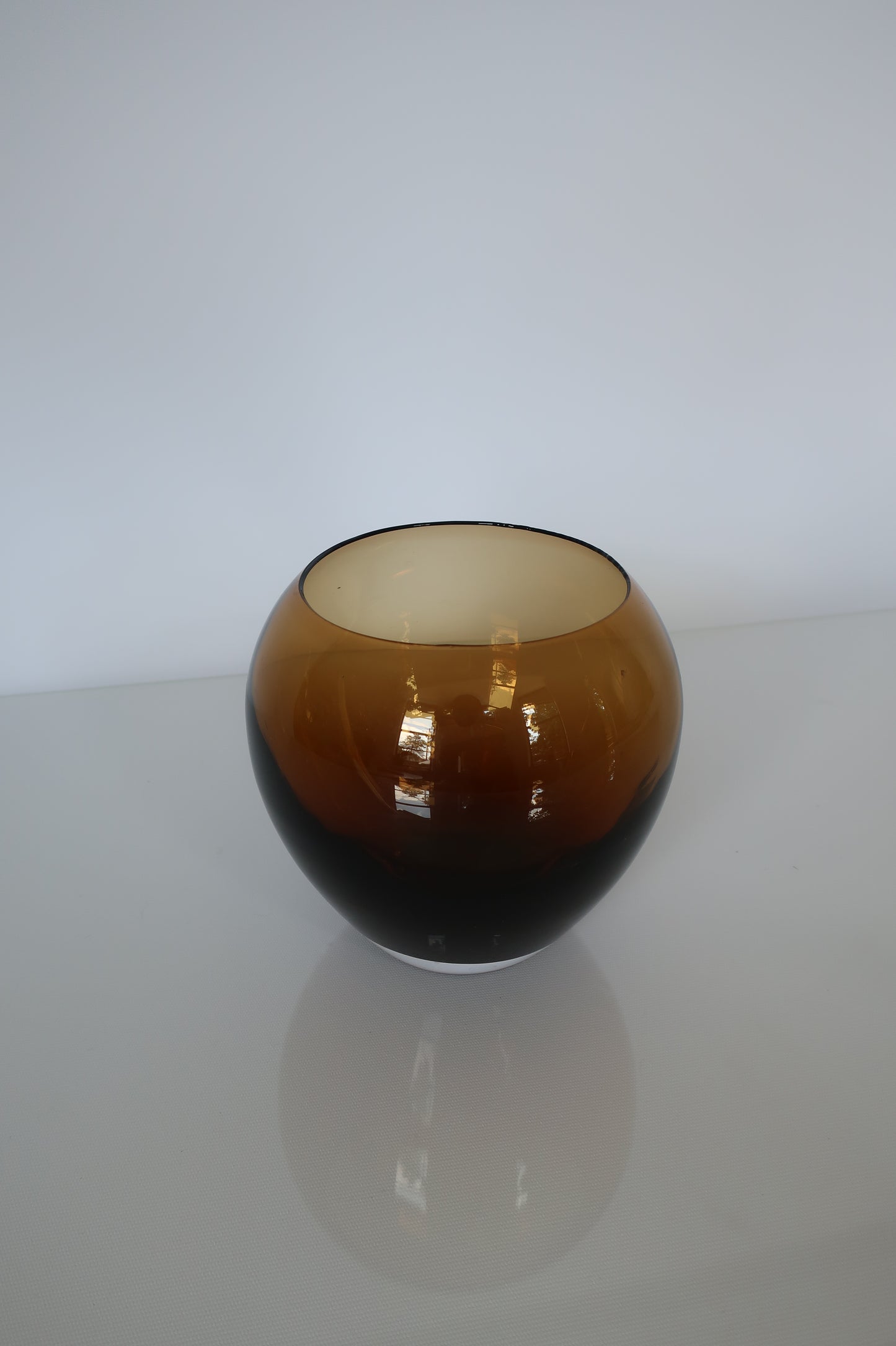 Brown Amber Vase