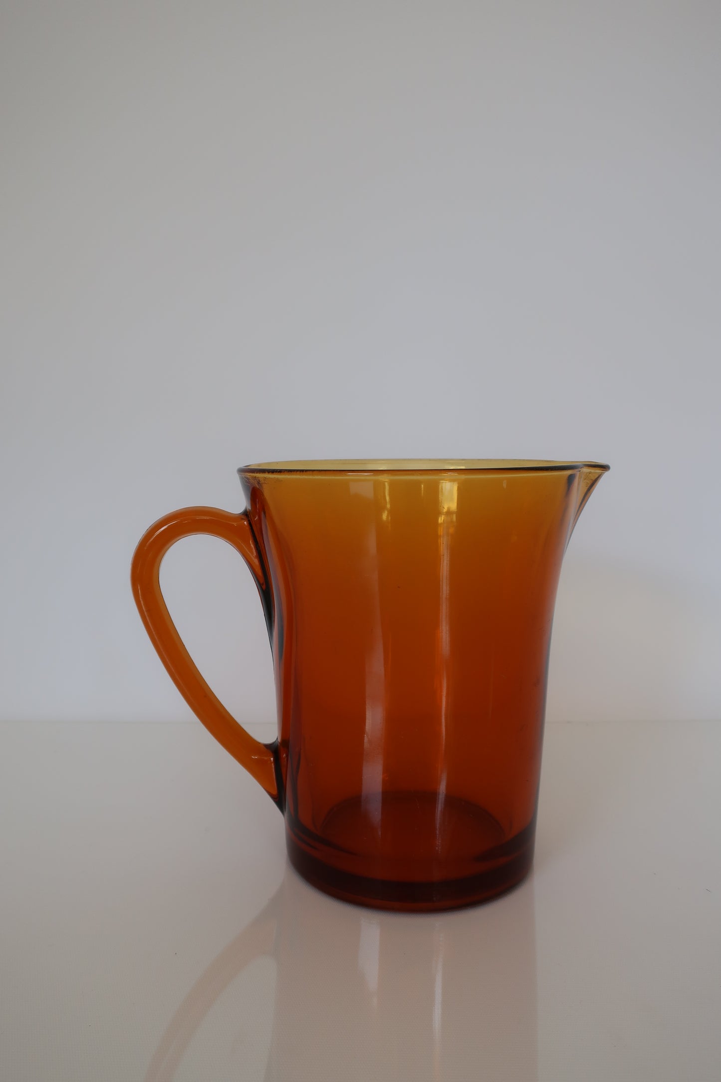 French Amber Pitcher