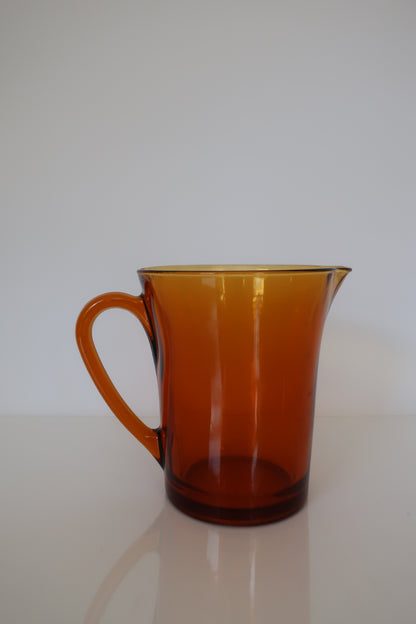 French Amber Pitcher