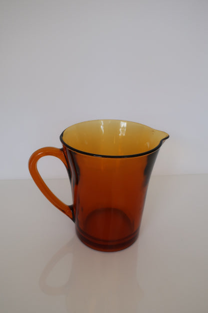 French Amber Pitcher