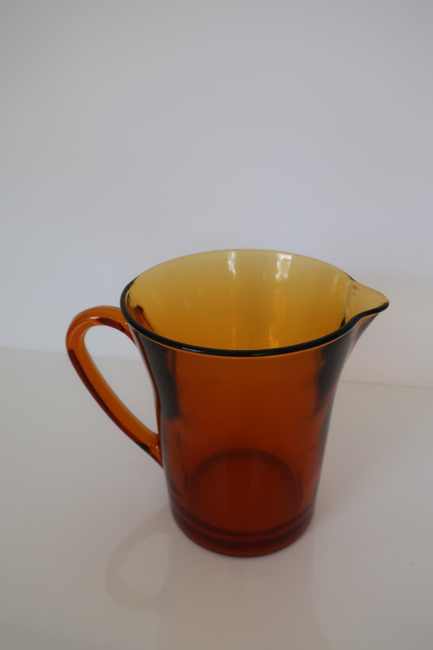 French Amber Pitcher