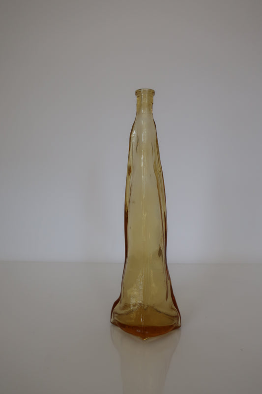 Amber Asymmetrical Vase