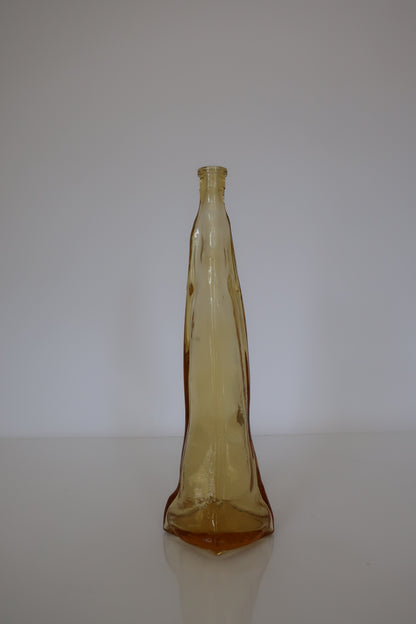 Amber Asymmetrical Vase