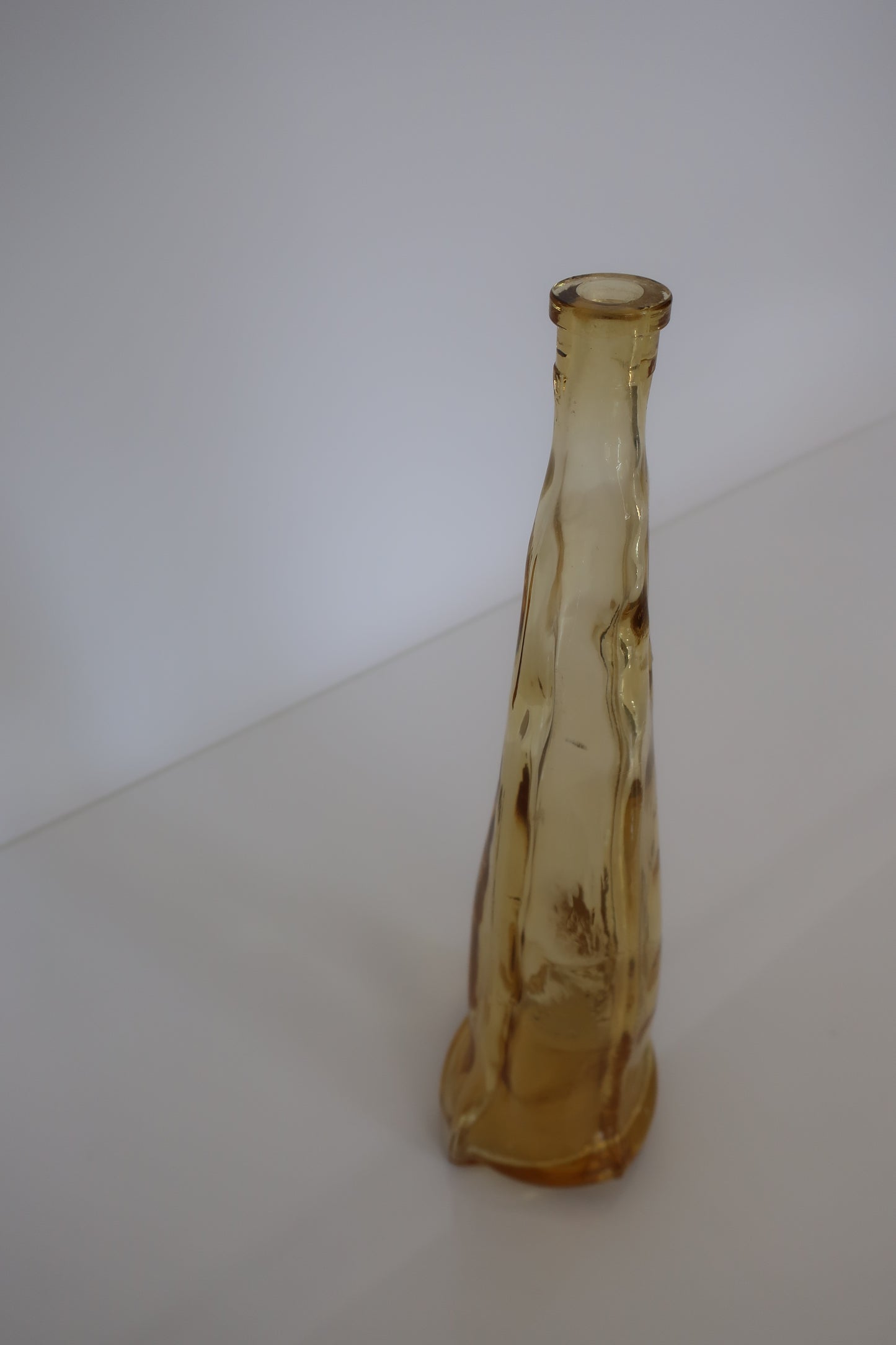 Amber Asymmetrical Vase