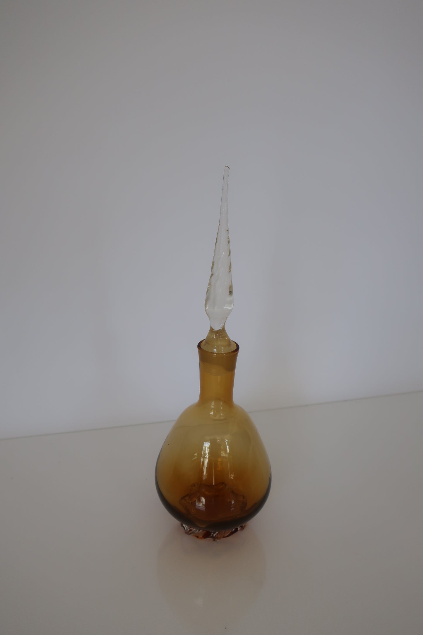 Italian Amber Decanter