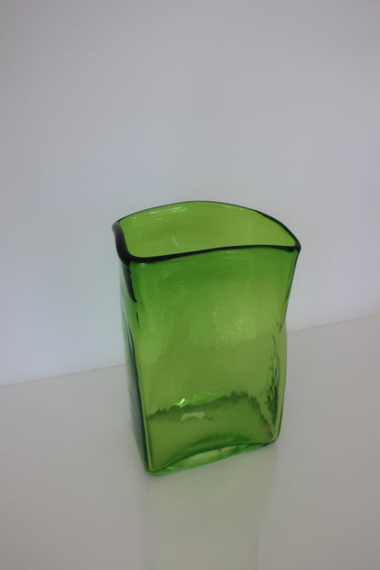 Green Bag Vase