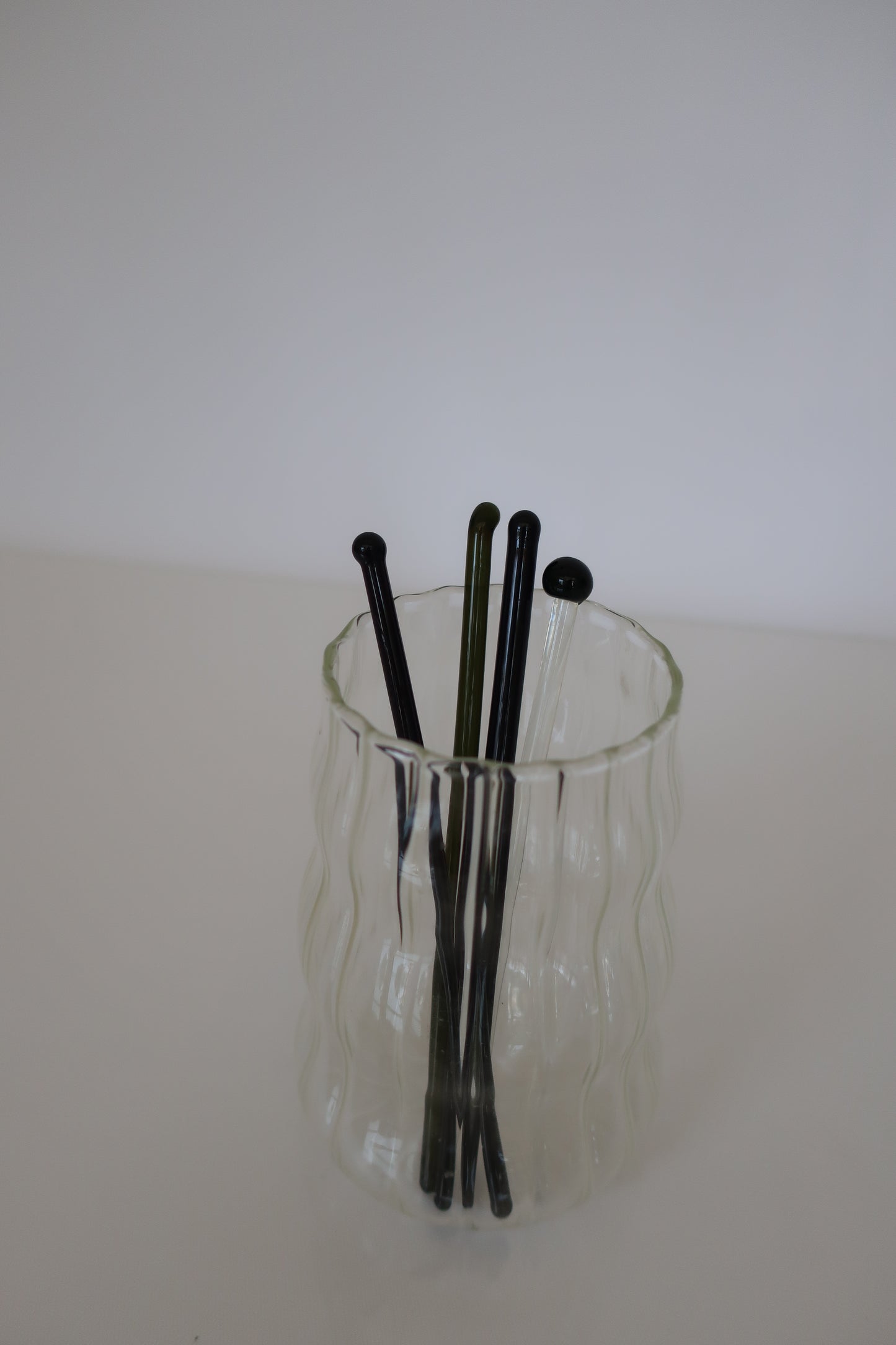 Black Stir Stick Set