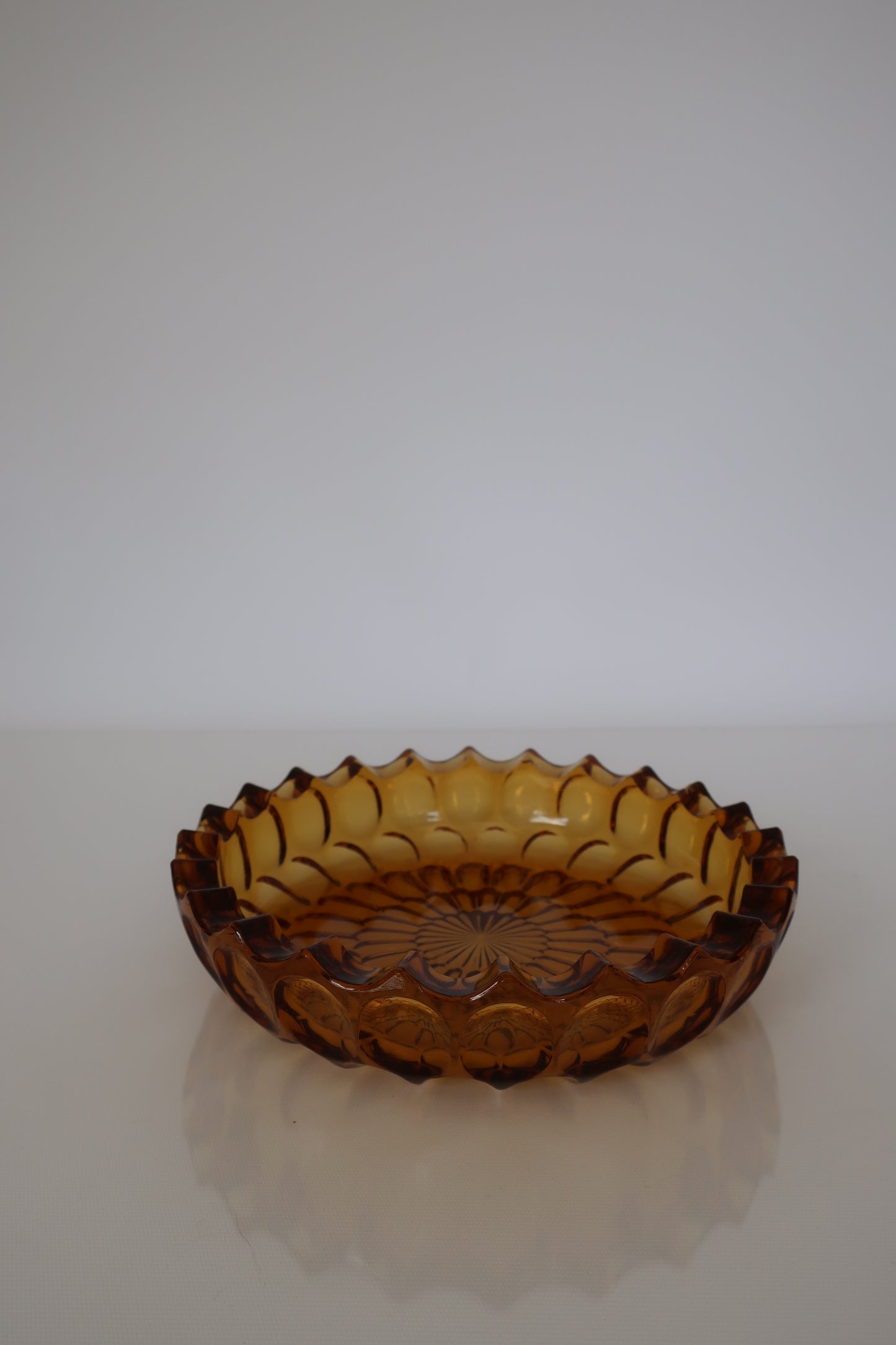 Fenton Amber Ashtray