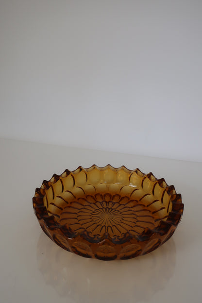 Fenton Amber Ashtray