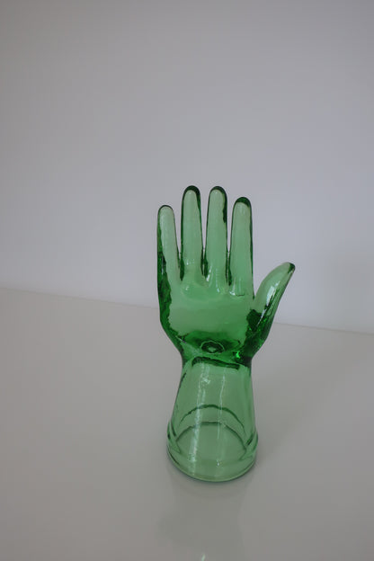 Green Hand Ring Holder