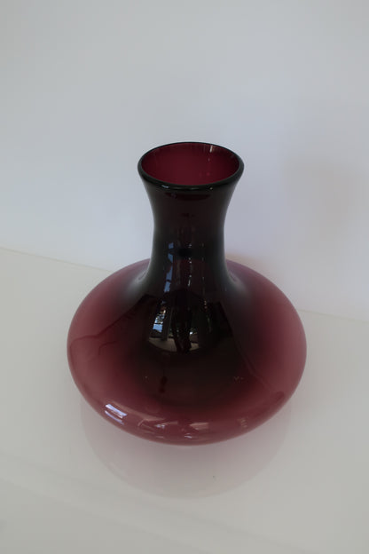 Large Amethyst Floor Vase