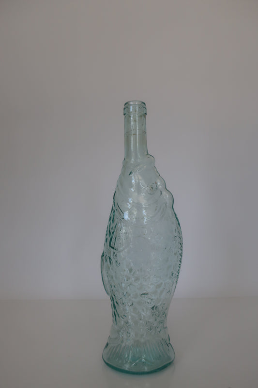 Italian Sea Green Fish Bottle