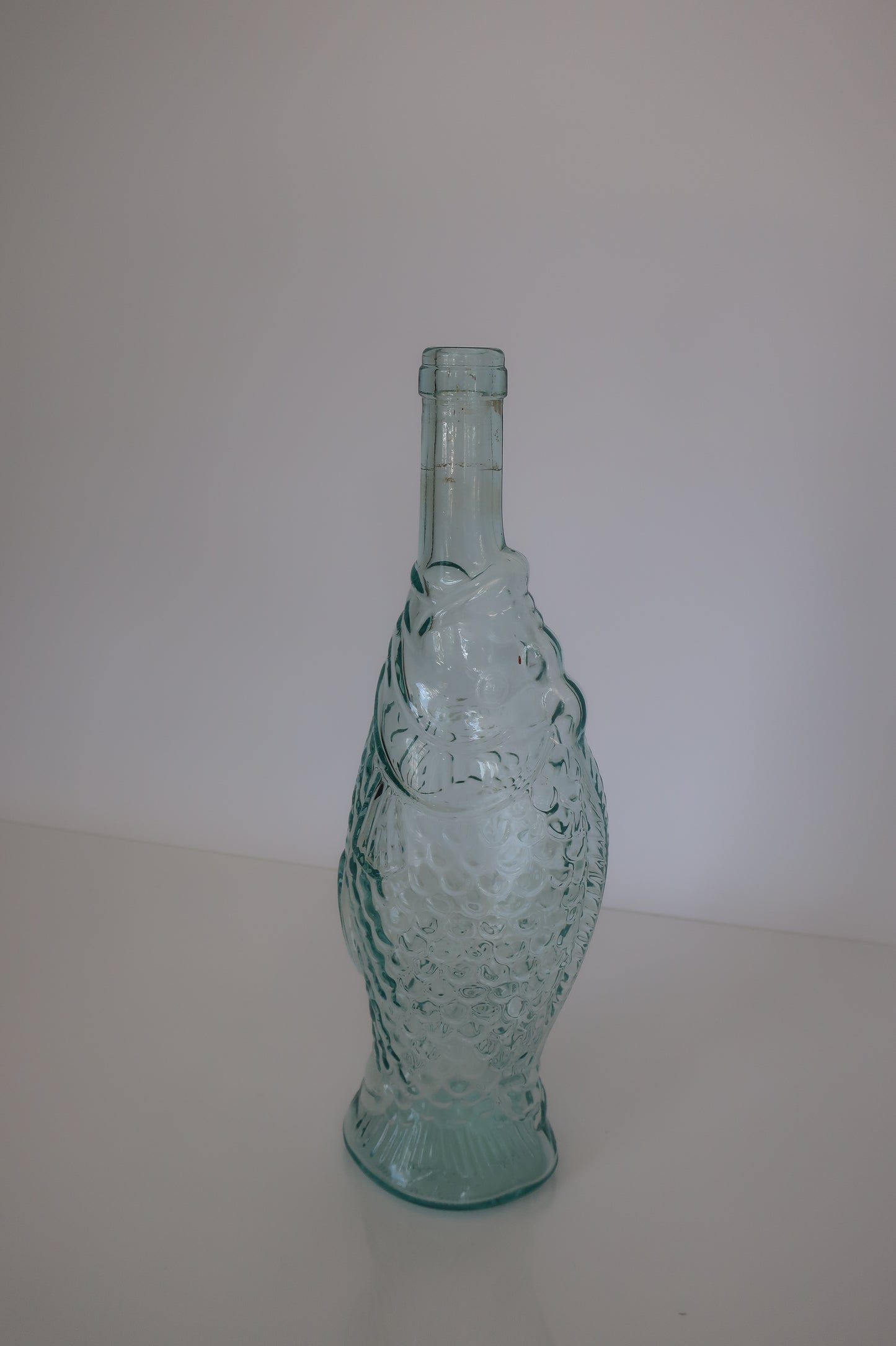 Italian Sea Green Fish Bottle