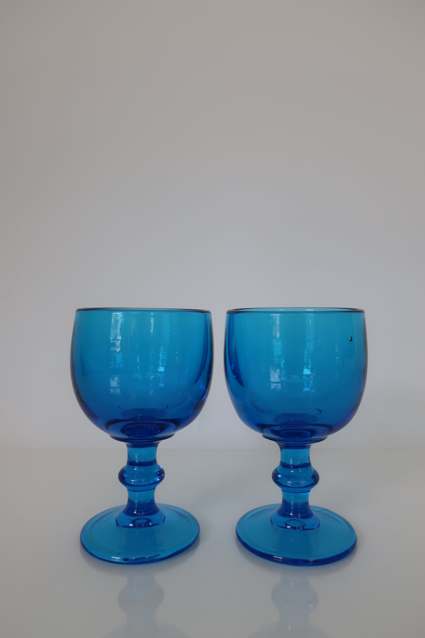 Hoffman Imperial Blue Goblets