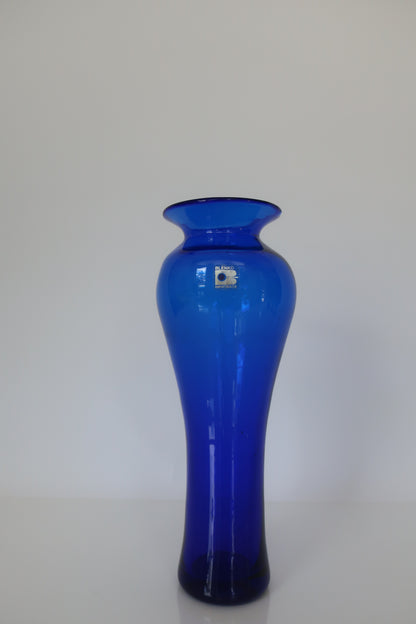 Blenko Blue Vase