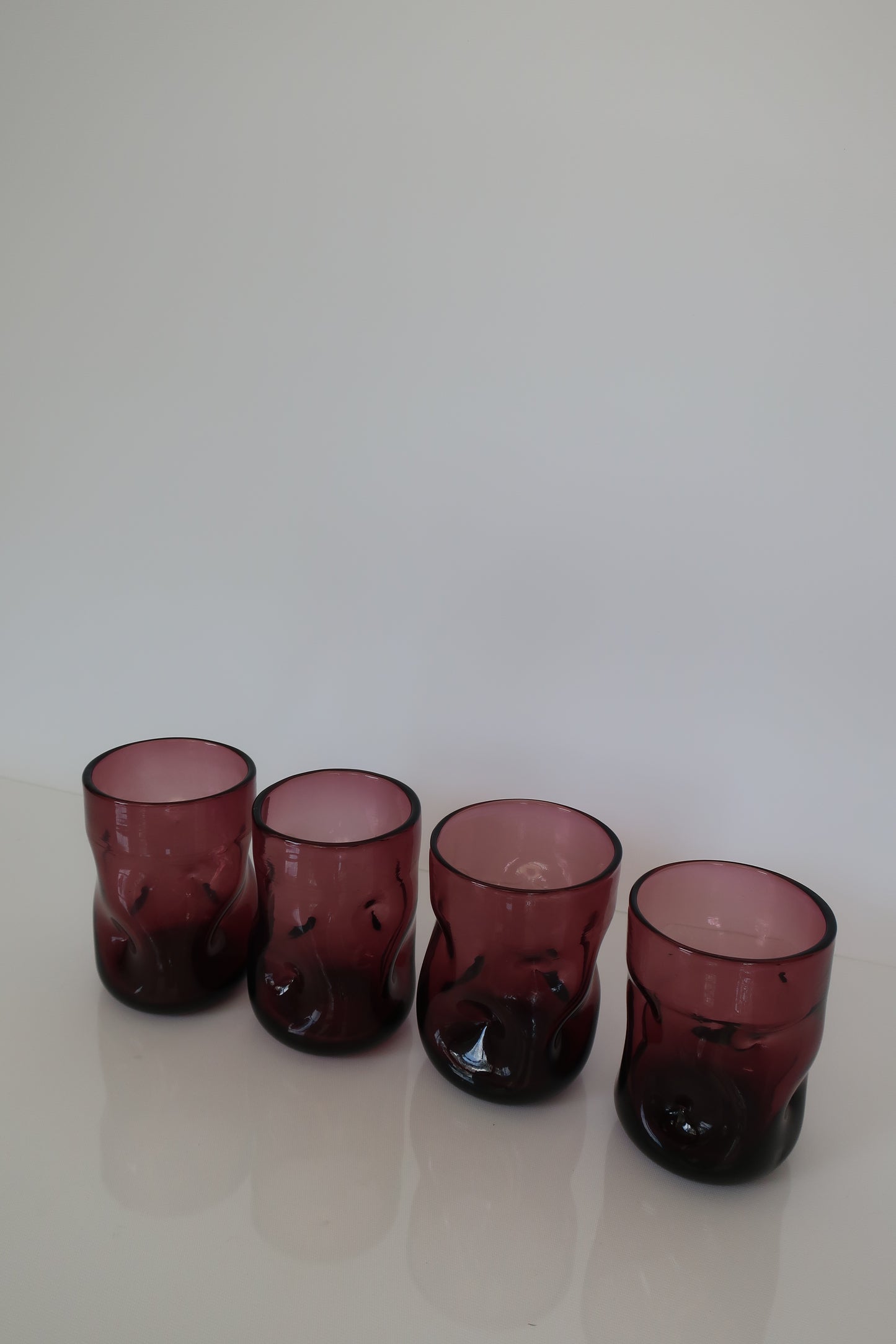 Blenko Amethyst Tumblers