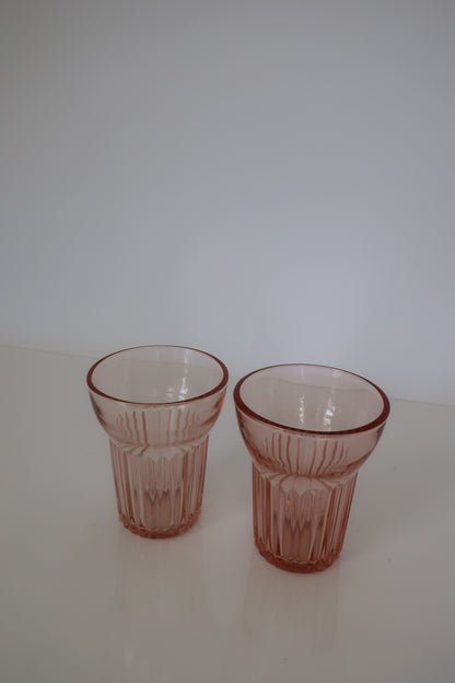 Anchor Hocking Pink Tumblers