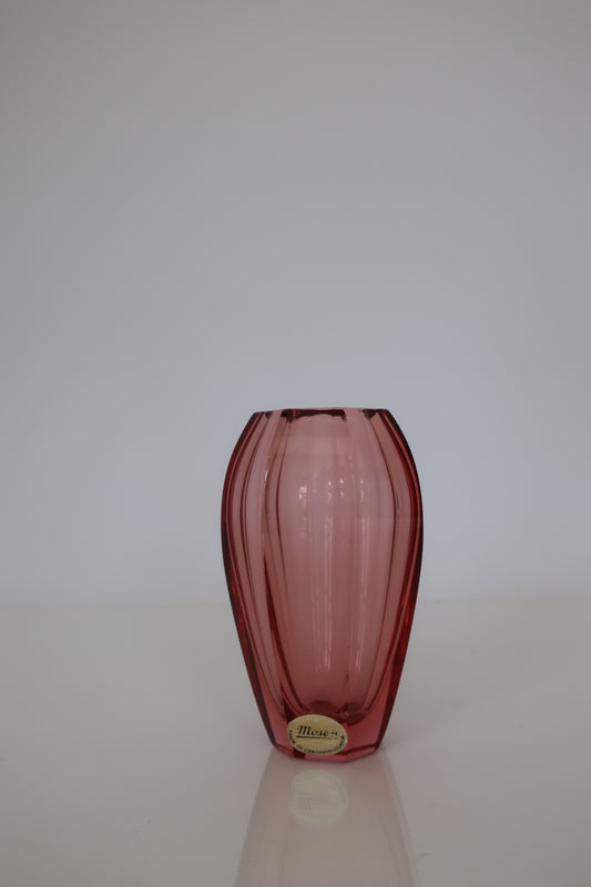 Moser Pink Vase