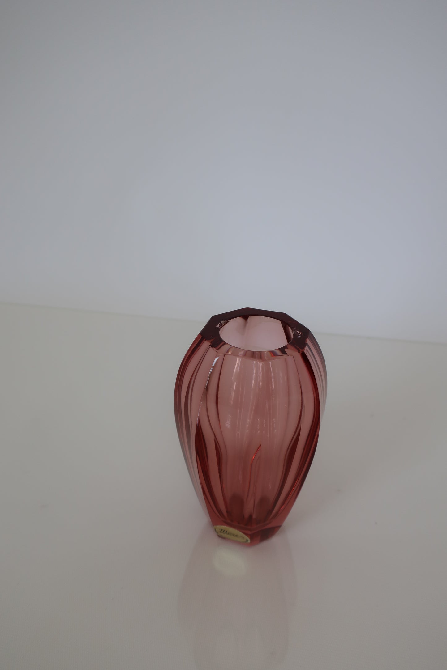 Moser Pink Vase