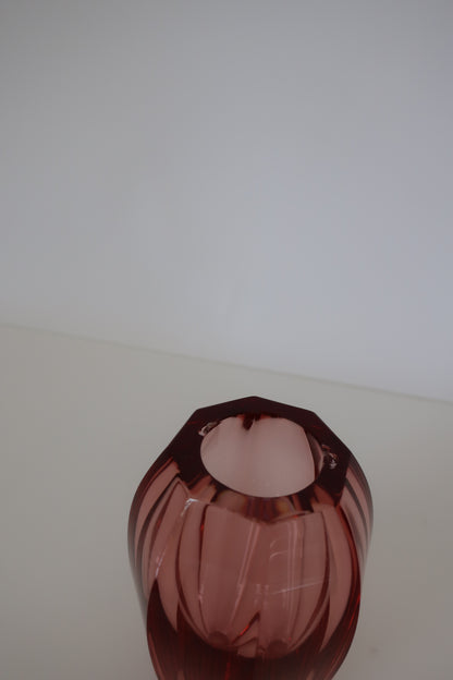 Moser Pink Vase