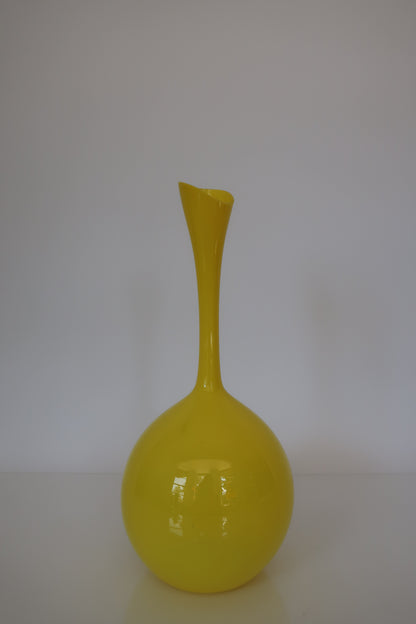 Yellow Bubble Vase