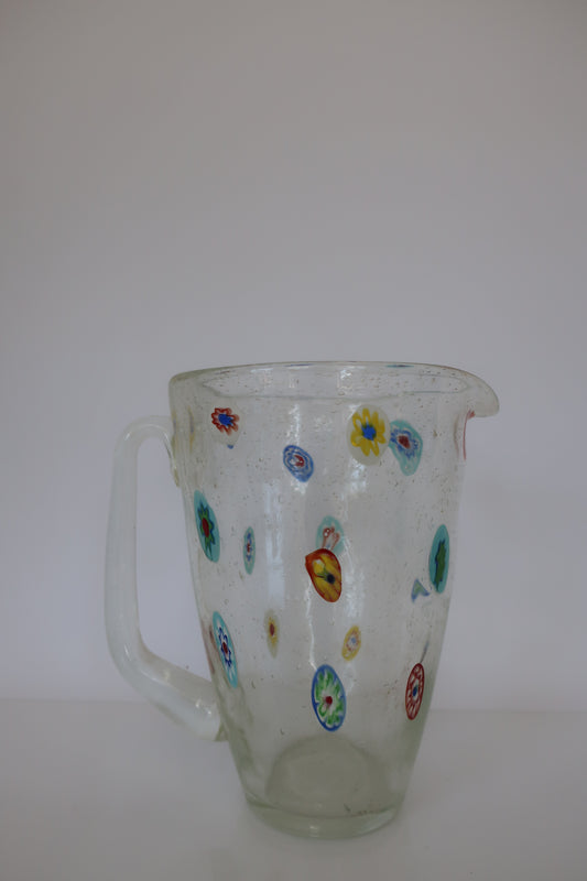 Murano Millefiori Pitcher