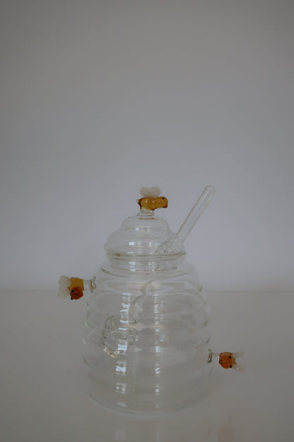 Honeybee Honey Jar