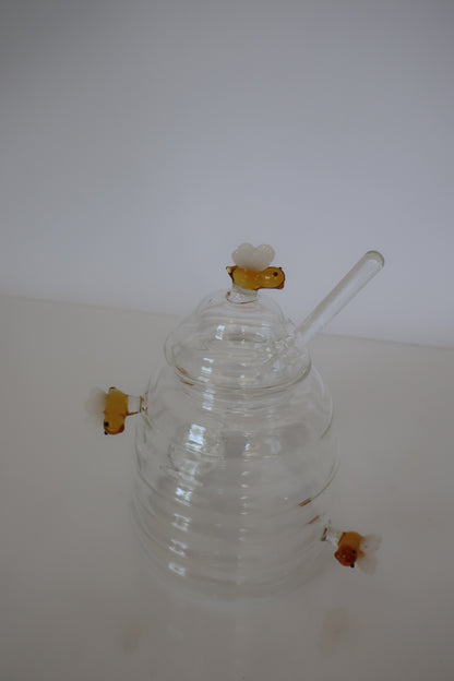 Honeybee Honey Jar