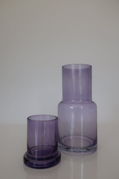 Lilac Bedside Carafe