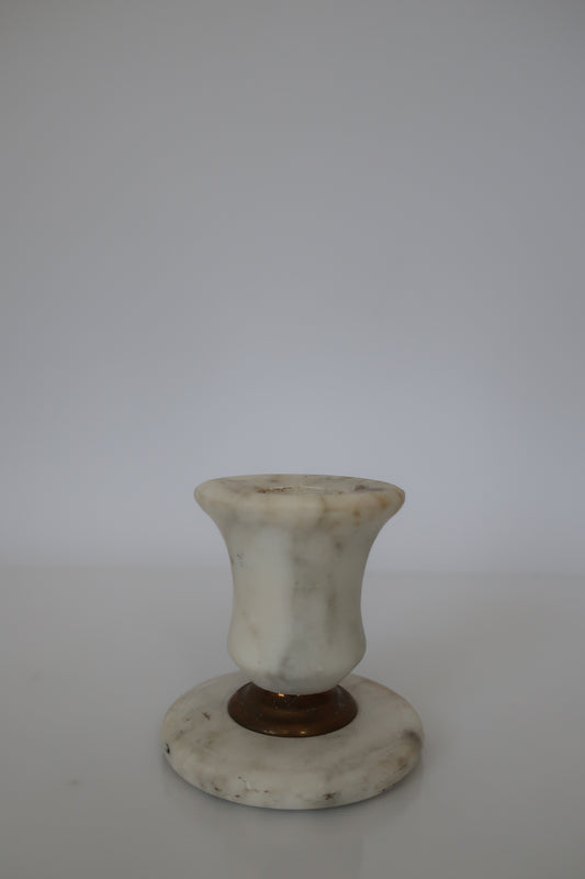 Marble & Copper Candle Holder