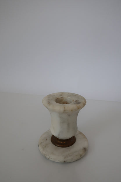 Marble & Copper Candle Holder