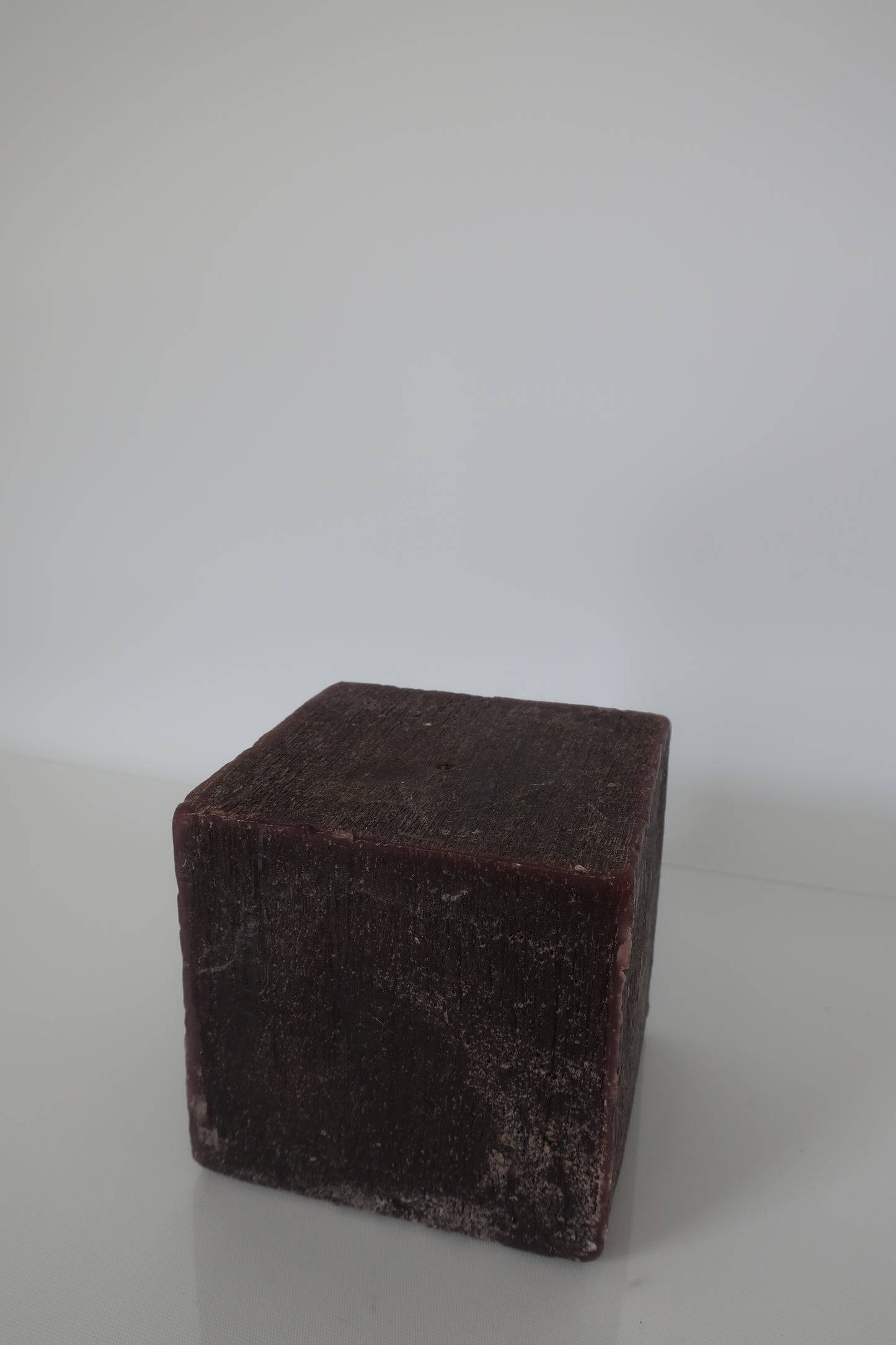 Black Square Candle Bookend